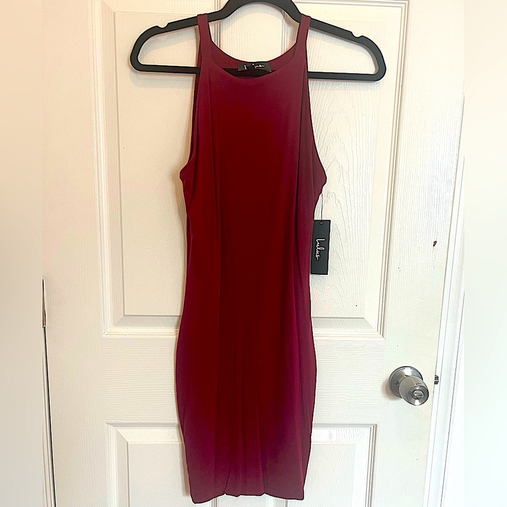 NWT Lulus I Bet Bodycon Dress - Picture 2 of 6